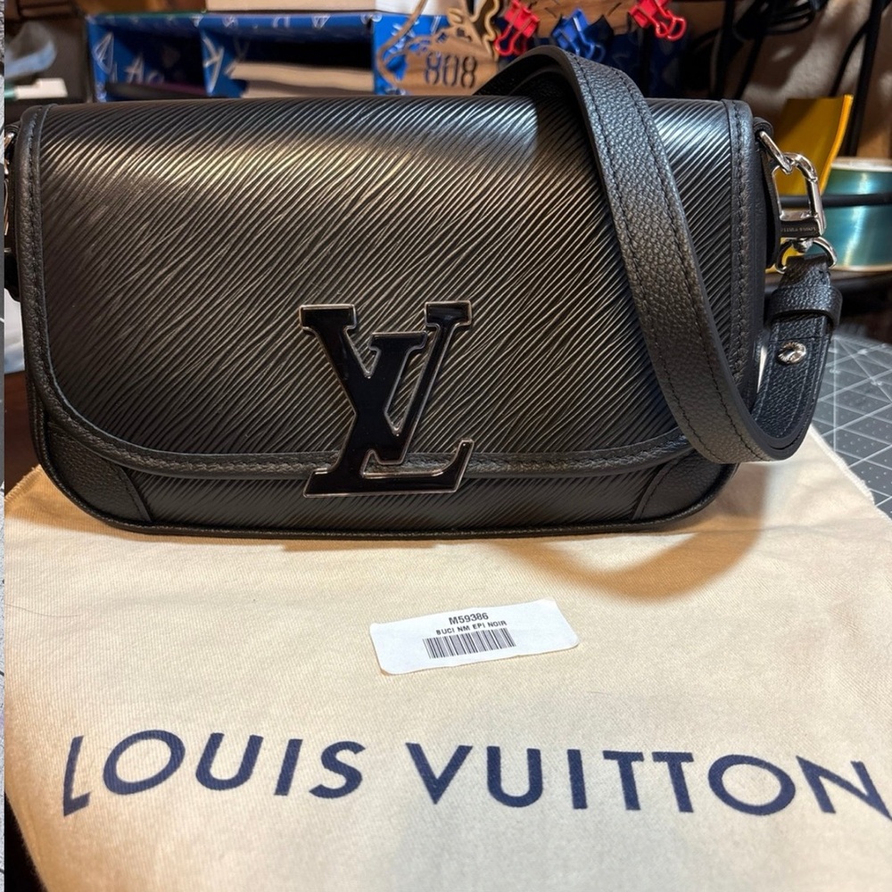 Louis Vuitton BUCI Black Crossbody Bag